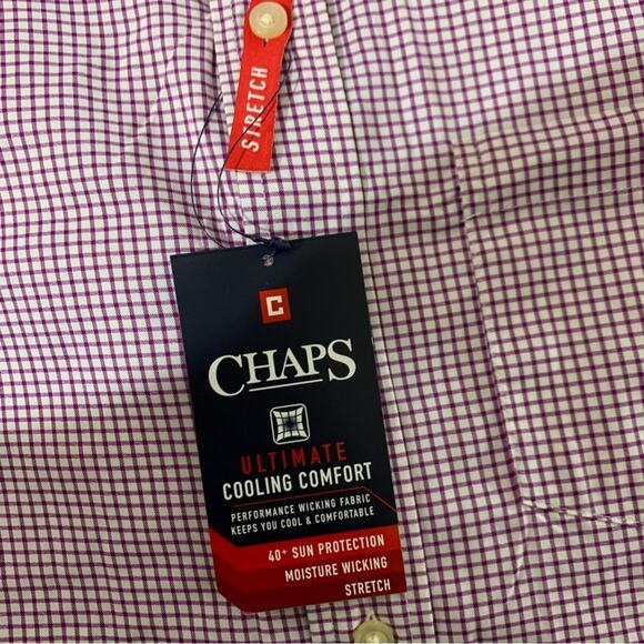 Chaps ultimate cooling button down shirt small - Picture 5 of 6
